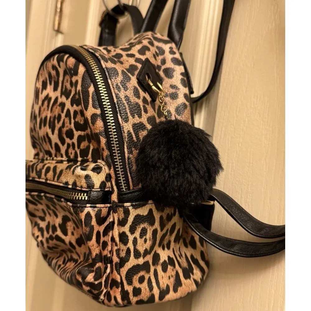 DREAM CONTROL MINI BACKPACK Bag‎ Leopard/ Cheetah Print.